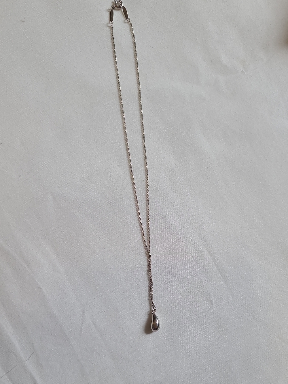 Tiffany & Co Elsa Peretti Tear Drop Necklace